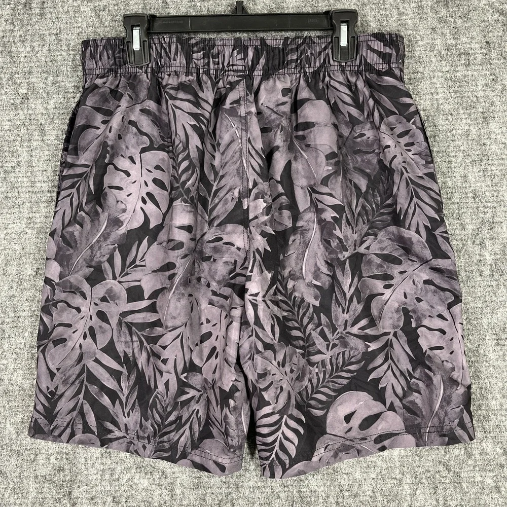 Speedo Boardshorts Mens Large Tropical Leaf Print Resort Surf Beach Swimwear‎